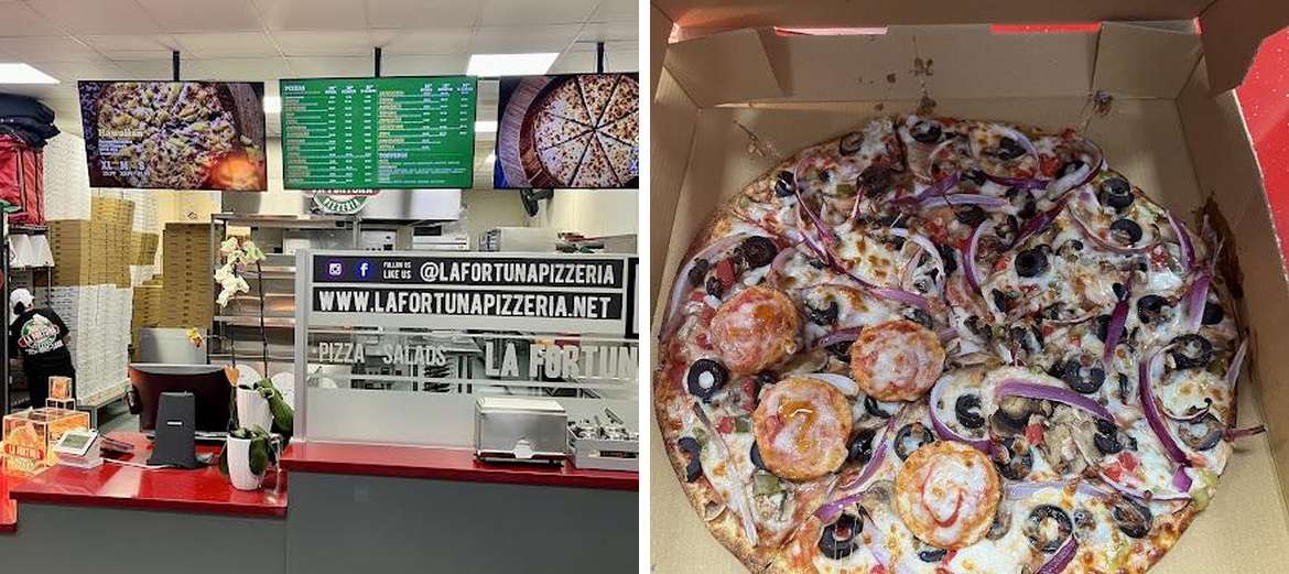 LA FORTUNA PIZZERIA Menu